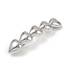 Alloy with Iron Clip Hair Barrettes PHAR-G014-01A-P-1