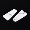 Natural Howlite Pendants G-Q601-10F-3