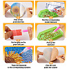 5D DIY Diamond Painting Cup Mat Kits DIY-TAC0021-09D-5