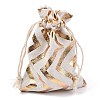 Christmas Theme Cotton Fabric Cloth Bag ABAG-H104-B05-1