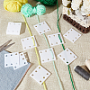 24Pcs Square Acrylic Sheet for Knitting Loom Accessories TOOL-GA0001-95B-5