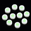 Handmade Polymer Clay Beads CLAY-N011-031W-1