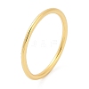 Simple Brass Finger Rings for Women RJEW-G343-12G-4