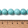 Natural Magnesite Beads Strands G-E384-01-12mm-01-5