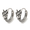 316 Surgical Stainless Steel Hoop Earrings EJEW-D096-13E-AS-1