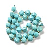 Dyed Natural Howlite Beads Strands G-G023-B01-01B-3