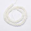 Natural White Jade Beads Strands G-G698-5x8mm-M-3
