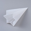 DIY Six-Sided Pyramid Silicone Molds DIY-F048-04-3