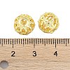 Brass Hollow Beads KK-A226-07E-G-3