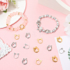 80Pcs 4 Styles Alloy Bead Frame FIND-SC0017-77-3