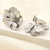 304 Stainless Steel Stud Earrings EJEW-H146-01P-3