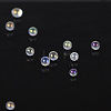 AB-Color Plated DIY 3D Nail Art Decoration Mini Glass Beads MRMJ-X0027-01-2