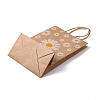 Daisy Flower Paper Gift Tote Bags ABAG-Q055-01B-3