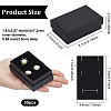 BENECREAT 30Pcs Texture Paper Necklace Gift Boxes OBOX-BC0001-09-2