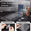 Acrylic Wall-mounted Bookshelf AJEW-WH0010-30-4