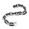 Handmade Spray Painted CCB Cable Chains AJEW-JB00718-4