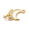 304 Stainless Steel Rhinestone Pendants STAS-P431-41G-02-2