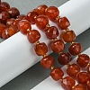 Natural Carnelian Beads Strands G-Q010-A17-01-2