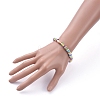 Handmade Polymer Clay Heishi Beads Stretch Bracelets BJEW-JB05300-01-4