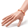 Handmade Polymer Clay Column Beads Stretch Bracelets BJEW-JB06425-3