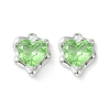 Brass Micro Pave Cubic Zirconia Charms KK-L208-06P-06-2