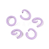 Spray Painted Iron Open Jump Rings IFIN-T017-04C-14-1