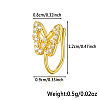 925 Sterling Silver Pave Clear Cubic Zirconia Nose Rings WG4393-5-1