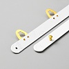 Iron Corset Busk with Golden 201 Stainless Steel Buttons FIND-WH0126-40B-02G-2