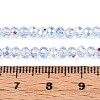Transparent Glass Beads Strands EGLA-N016-3mm-02-4