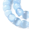 Natural Selenite Beads Strands G-B103-A01-07-3