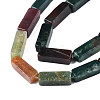 Natural Indian Agate Bead Strands G-R299-17-3