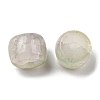 Transparent Crackle Glass Beads Strand GLAA-D012-01D-3