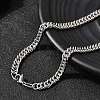 5.5MM 304 Stainless Steel Cuban Link Chain Necklaces for Men NJEW-B134-08A-P-3