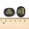 4Pcs 4 Styles Natural Obsidian Display Decorations G-F786-02B-07-3
