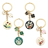 Alloy Enamel Keychain KEYC-YW00175-01-2