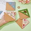 4Pcs 4 Style Felt Embroidery Bookmarks FIND-HY0003-46R-3