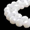 Electroplate Glass Beads Strands EGLA-A035-J10mm-A05-3