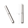 Tarnish Resistant 304 Stainless Steel Bayonet Clasps STAS-L134-04-3