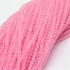 Natural Rose Quartz Beads Strands G-N0195-04-2mm-1