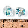 Handmade Foil Lampwork Beads Strands FOIL-T008-04C-4