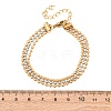 304 Stainless Steel Ball Chain Multi-strand Bracelets BJEW-C128-01A-3