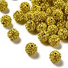 Pave Disco Ball Beads X1-RB-A130-10mm-17-2