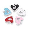 Alloy Enamel Pendants PALLOY-T092-27P-1
