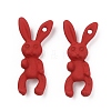 Spray Painted Alloy Pendants LS-FIND-WH0155-035A-1