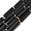 Natural Shungite Beads Strands G-D353-A10-2