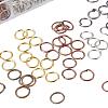 Closed but Unsoldered Iron Jump Rings 6mm Diameter 6 Color 1 Box Jewelry Making Findings IFIN-PH0004-6mm-B-4
