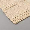 Cotton and Linen Table Runner for Dining Table AJEW-WH20059-34A-02-2