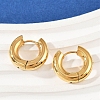 202 Stainless Steel Polishing Hoop Earrings EJEW-M106-02G-01-3