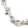 Alloy Thorns Link Chain Bracelet LS-BJEW-C026-01P-2