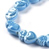 Smooth Handmade Porcelain Beads X-PORC-M003-09D-3